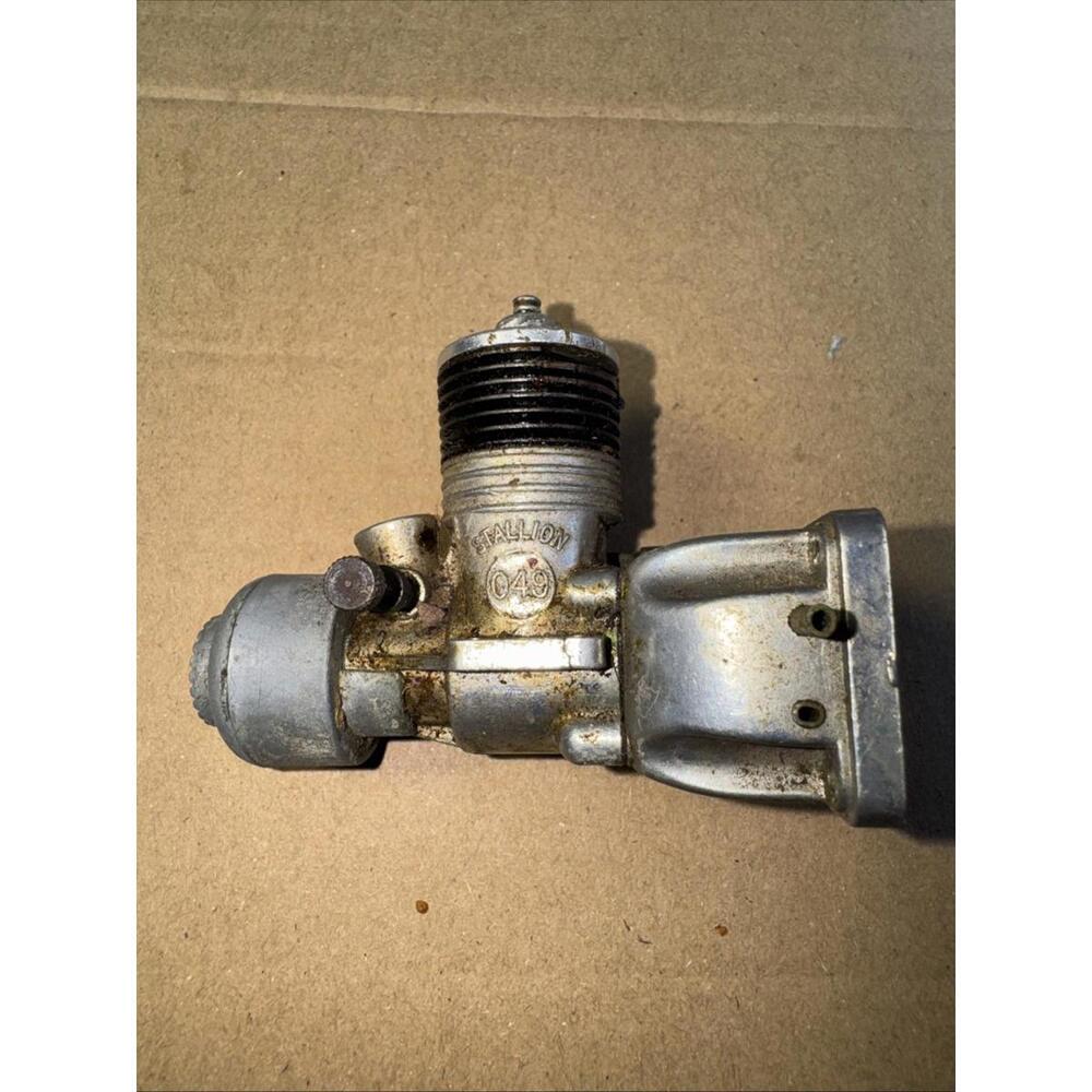 Vintage K&B Stallion 049 Model Airplane Engine, Untested, Maybe For Parts